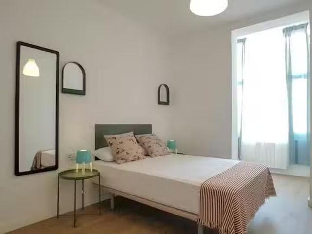 Habitación en Gran Via de les Corts Catalanes, Dreta de l'Eixa.