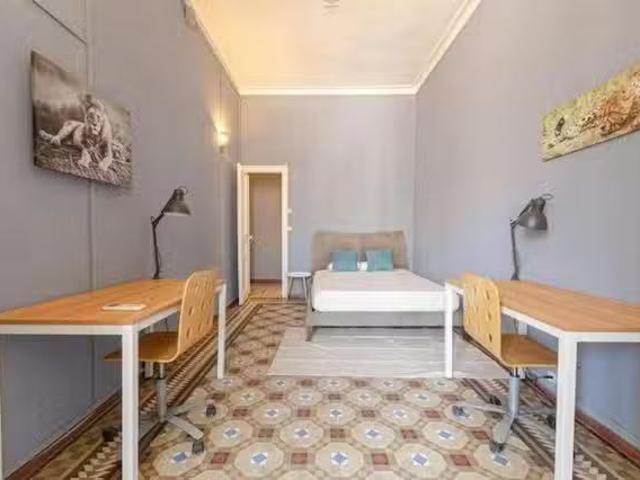 Habitación en Gran Via de les Corts Catalanes, L'Eixample