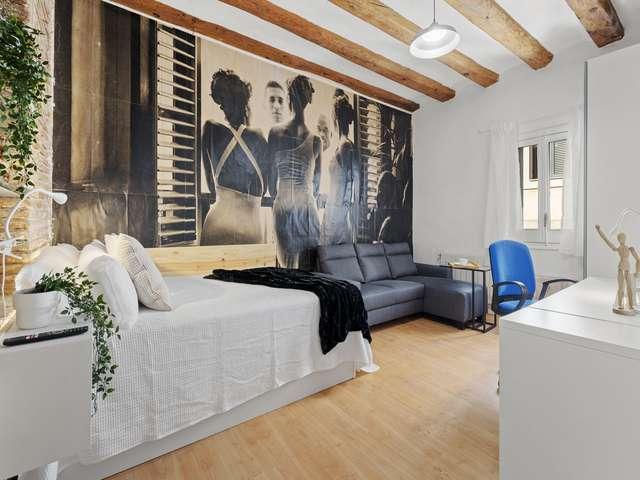 Habitación en piso compartido de 4 habitaciones en alquiler en El Raval