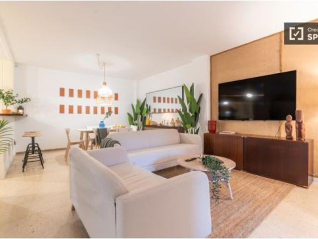 Habitación en piso compartido de 7 habitaciones en alquiler en el Congrés i els Indians