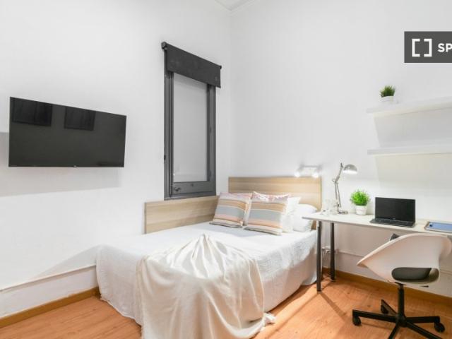 Habitación en piso compartido de 9 habitaciones en el barrio gótico de Barcelona