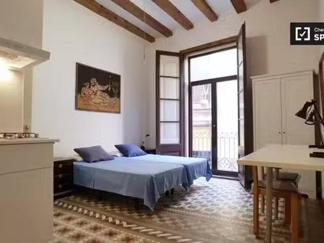 Habitación en piso compartido en alquiler en El Gòtic, Barcelo.