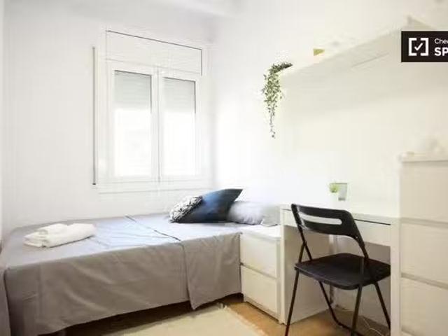 Habitación en piso compartido en alquiler en La Bordeta, Barce.