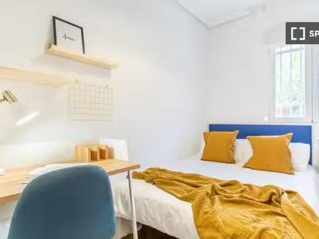 Habitación en piso compartido en madrid