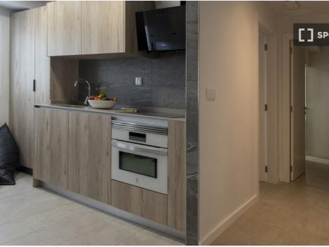 Habitación en un apartamento compartido de 1 dormitorio en alquiler en El Carmen