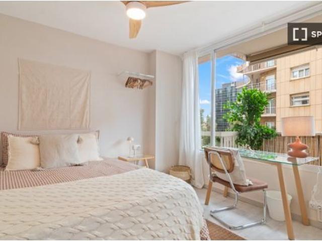 Habitación en un piso compartido de 4 habitaciones en alquiler en Les Corts