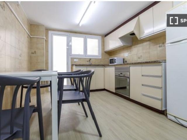 Habitación en un piso compartido de 4 habitaciones en alquiler en Marxalenes, ideal para estudiantes