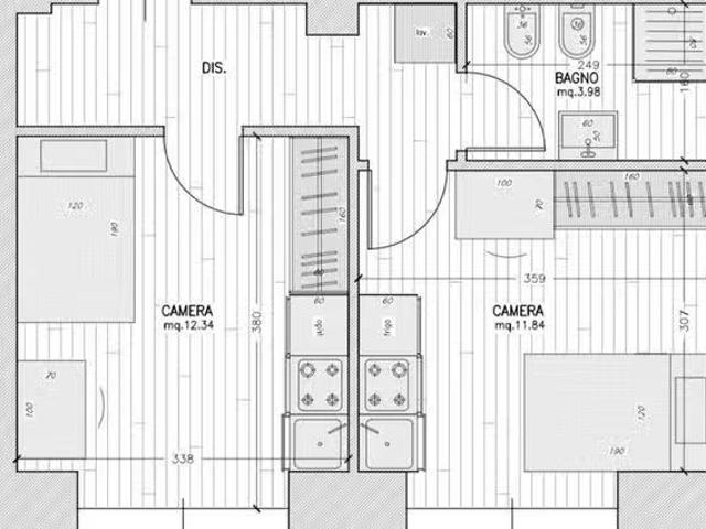 Habitación en Via San Pio V, San Salvario