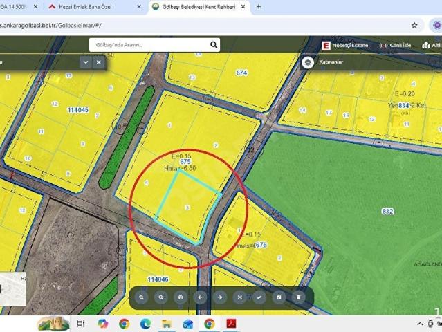 HACILAR MAH. FUL GÖL MANZARALI 3000M2 KÖK TAPU