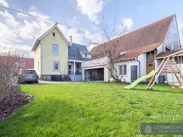 Haguenau 67500 Achat / Vente maison 6 pièces t6 terrasse parking