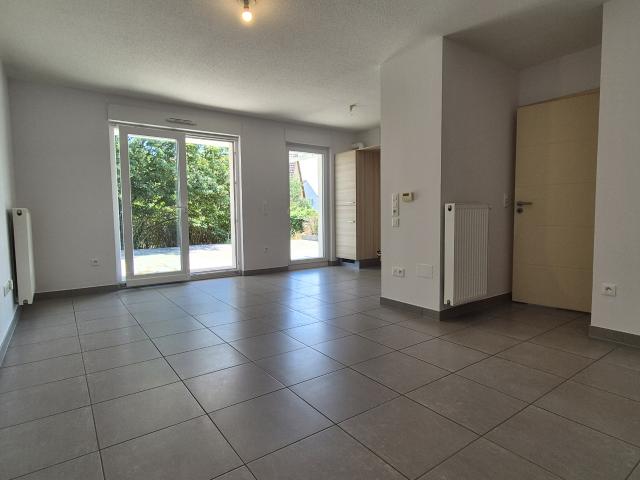 HAGUENAU 2P de 48 m2 en rez de jardin