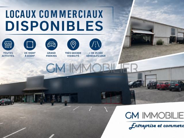 HAGETMAU LOCAUX COMMERCIAUX DISPONIBLES DANS UN ENSEMBLE COMMERCIAL