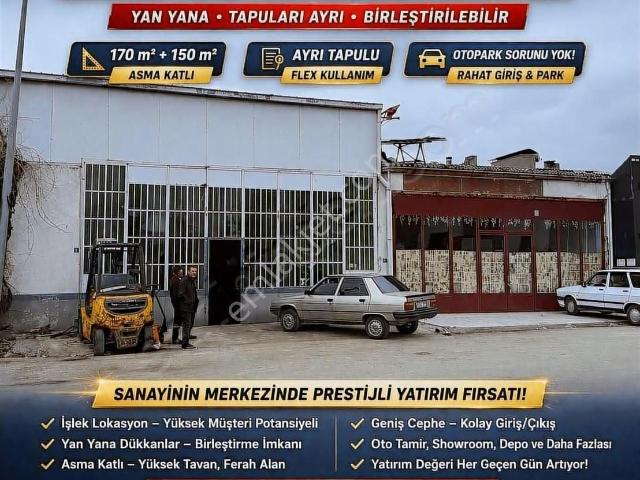 Hakan Emlaktan Sanayinin Kalbinde Yatırım Fırsatı