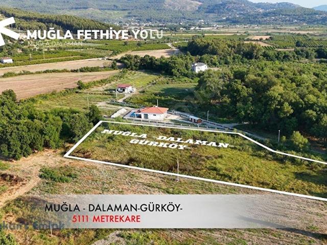 Hakan's Emlak'tan Muğla Dalamanda 5.111 m Satılık Tarla