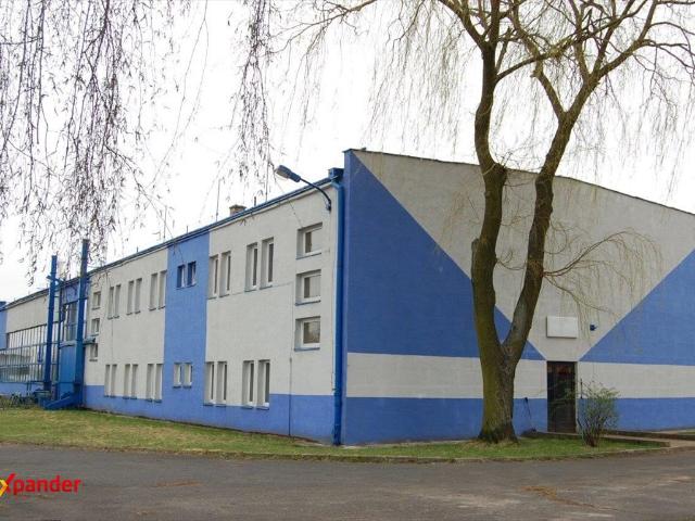 Hala produkcyjno magazynowa 1036 m² z biurami i suwnicami