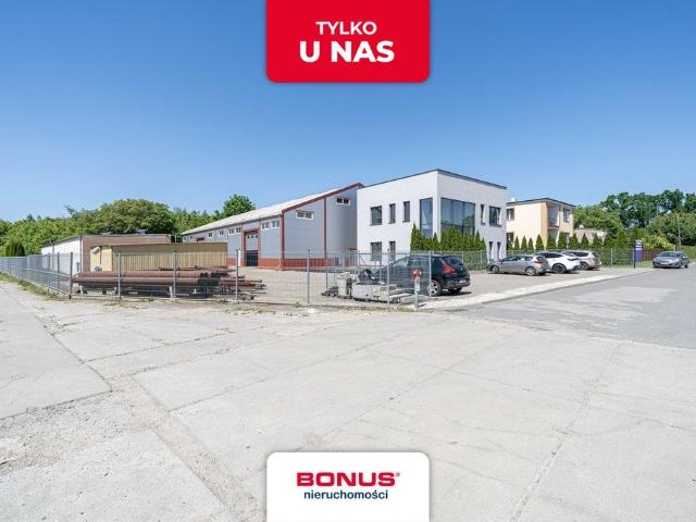 Hala produkcyjno magazynowa 1280 m² z biurem i zapleczem