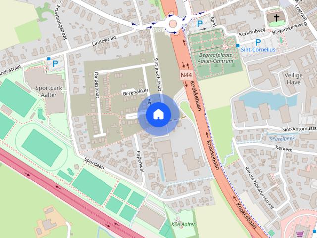 Halfopen bebouwing met 3 kamers op toplocatie in Aalter