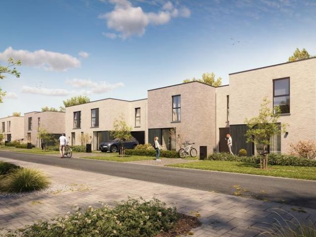 Halfopen en gesloten nieuwbouwwoningen Roeselare