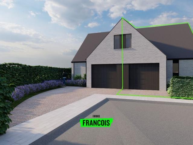 Halfopen kwalitatieve nieuwbouw in Wijtschate