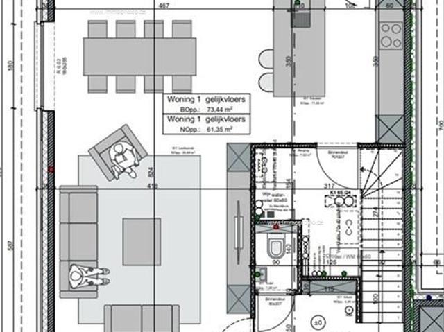 Halfopen nieuwbouwwoning met 3 slaapkamers en mooie tuin