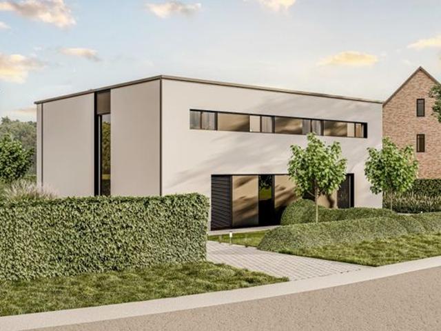 Halfopen nieuwbouw met tuin en terras