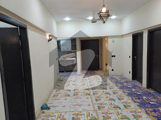 Harmain Royal Residency 3 Bed DD Flat 3rd Floor Demand 1 Lac Gulshan e Iqbal Block 1
