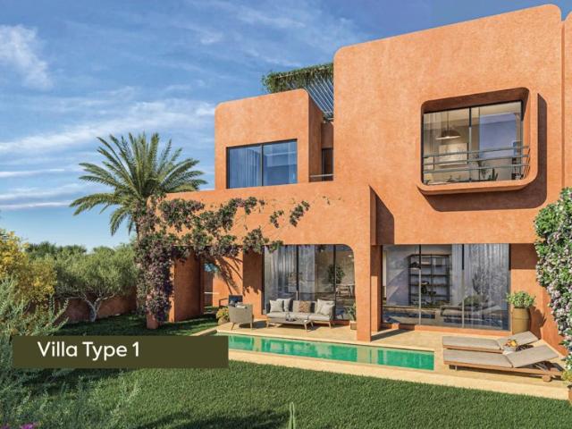 HARMON MAROC Villa moderne à Marrakech avec piscine et jardin luxuriant