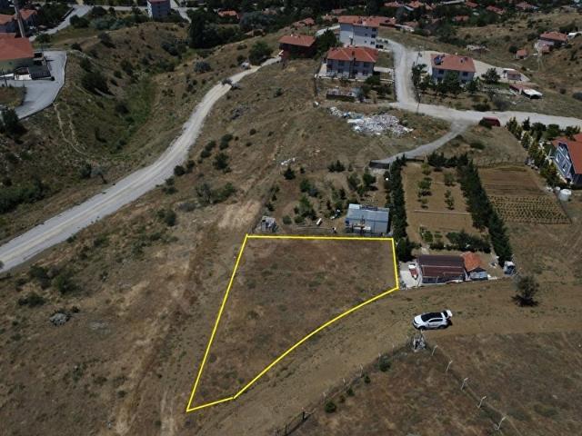 HASANOĞLAN da müthiş manzaralı imarlı konut arsası