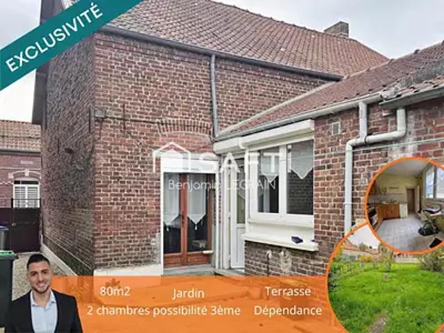 Haspres 59198 Achat / Vente maison 5 pièces t5