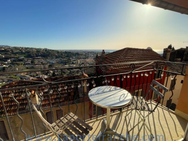 HAUT DE CAGNES MAISON DE VILLAGE 5 PIÈCES 110M2 TERRASSE G