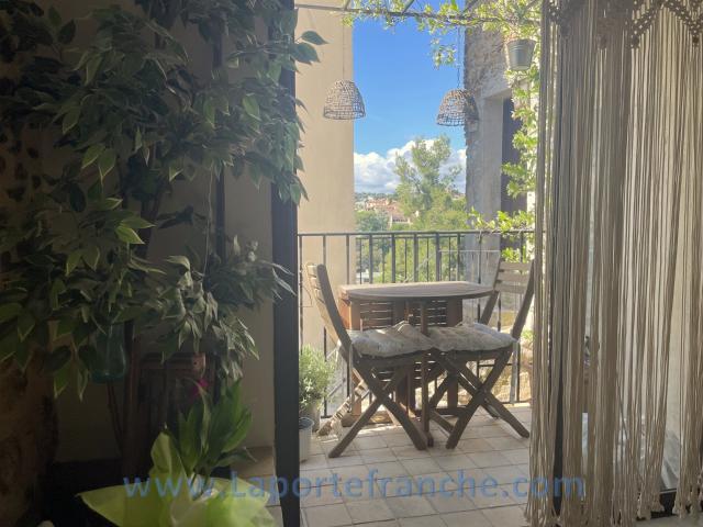 Haut de Cagnes maison terrasse vues mer 69m² Cagnes sur Mer