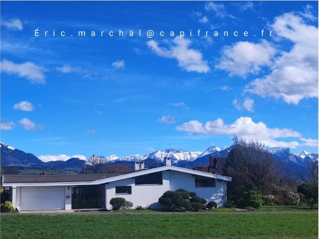 Haute Savoie 74, à vendre Nangy Maison Architecte Contempo. 193m² Nangy