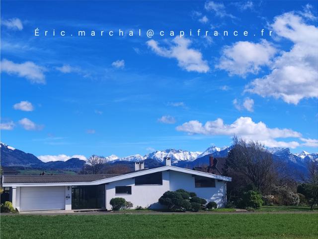 Haute Savoie 74, à vendre NANGY MAISON ARCHITECTE CONTEMPORAINE