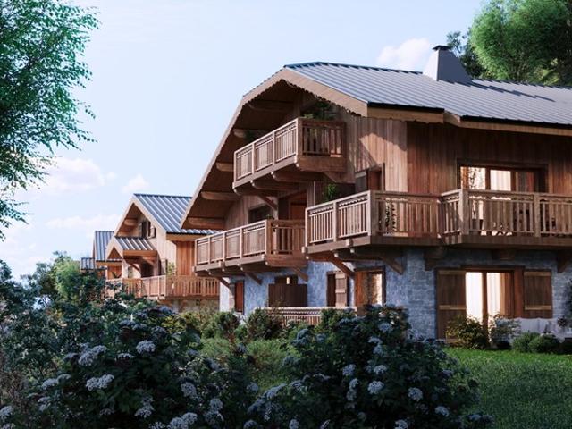 Haute Savoie 74, à vendre SAMOENS Domaine skiable Grand Massif Appartement T3 en rez de jardin