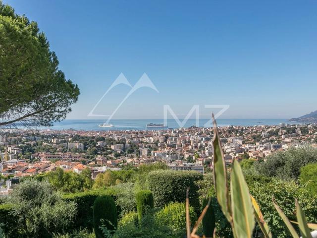 Hauteurs de Cannes Appartement vue mer panoramique