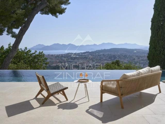 Hauteurs de Cannes Vue mer panoramique Propriété récemment rénovée