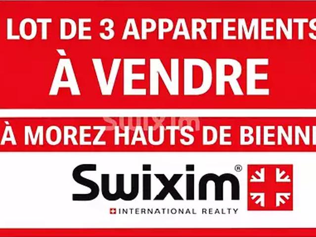 Hauts de Bienne 39400 Achat / Vente appartement 4 pièces t4