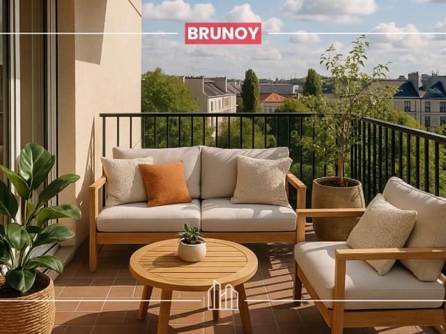 HAUTS DE BRUNOY – LES BORDS DE L’YERRES 2 à 3 pièces, 45 à 66 m²