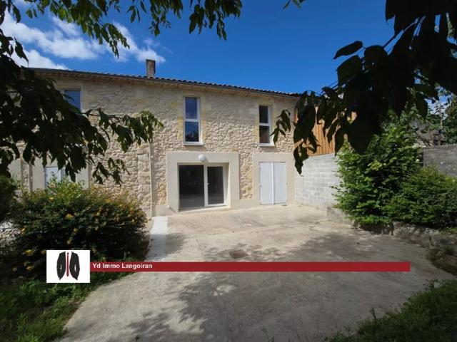 HAUX Appartement T2 de 54m² en rez de jardin