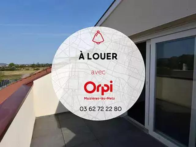 Hauconcourt 57280 Location appartement 1 pièce t1 terrasse