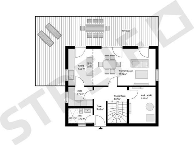 Haus mit 4 Schlafzimmer Hasselbach am See 04617 DS82374318
