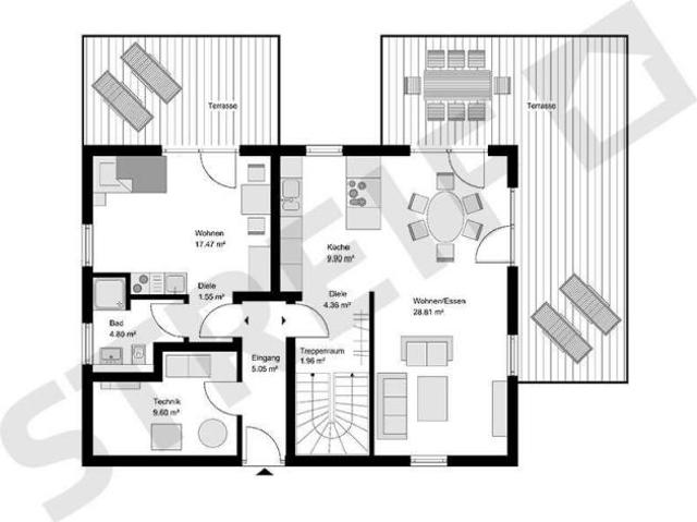 Haus mit 5 Schlafzimmer Trausnitz 92555 DS78105043