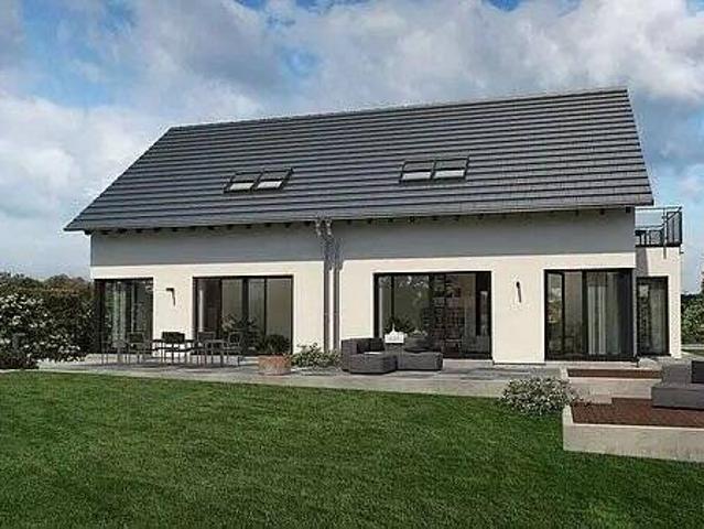 Haus mit 2 Haushälften mit je 5 Zimmer ! Je Haushälfte mit halben Grundstück nur 425.000, EUR !