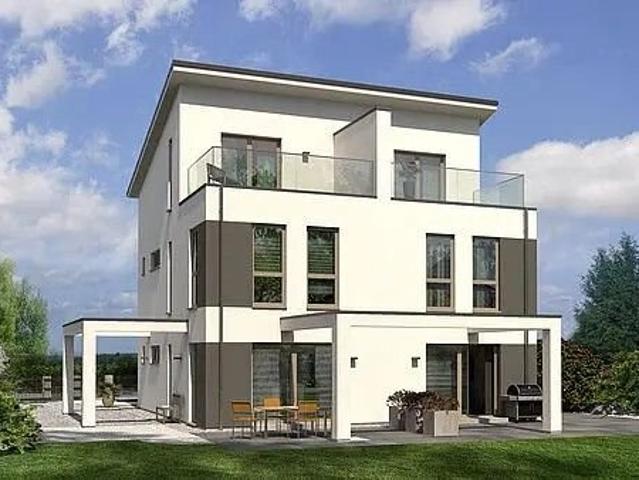 Haus mit 2 Haushälften über 3 Etagen ! Je Familie 530.000, EUR mit hälftigen Grundstück !