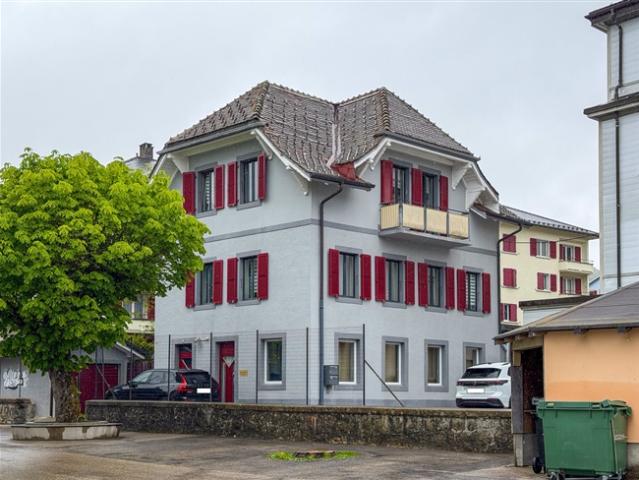 Haus mit 2 Wohnungen, 1 Geschäftsbereich und 1 Garage in Ste Croix