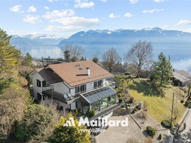 Haus mit herrlichem Blick in Grandvaux