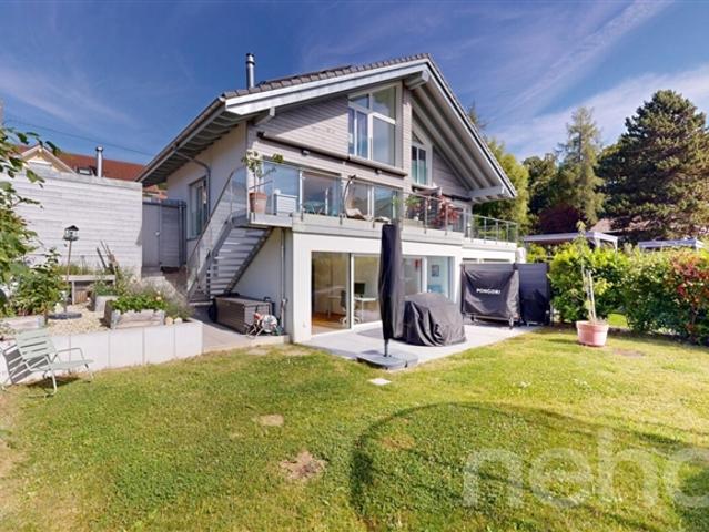 Haus mit See und Bergblick 4,5 Zimmer, Garten und nach Süden ausgerichtet