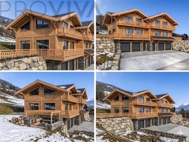 Haus B Choëx – Neubau Chalet mit Terrasse & Flexibilität