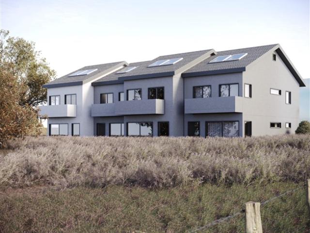 Haus im Bau – atemberaubender Blick auf den See