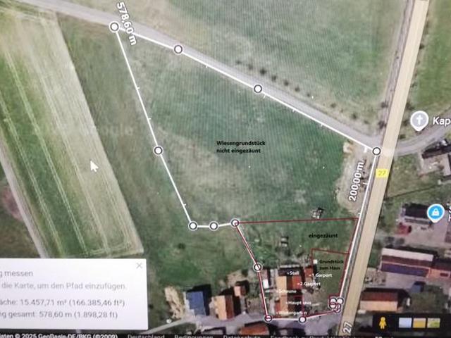 Haus und Hof mit großem Grundstück ca. 15.000 m²